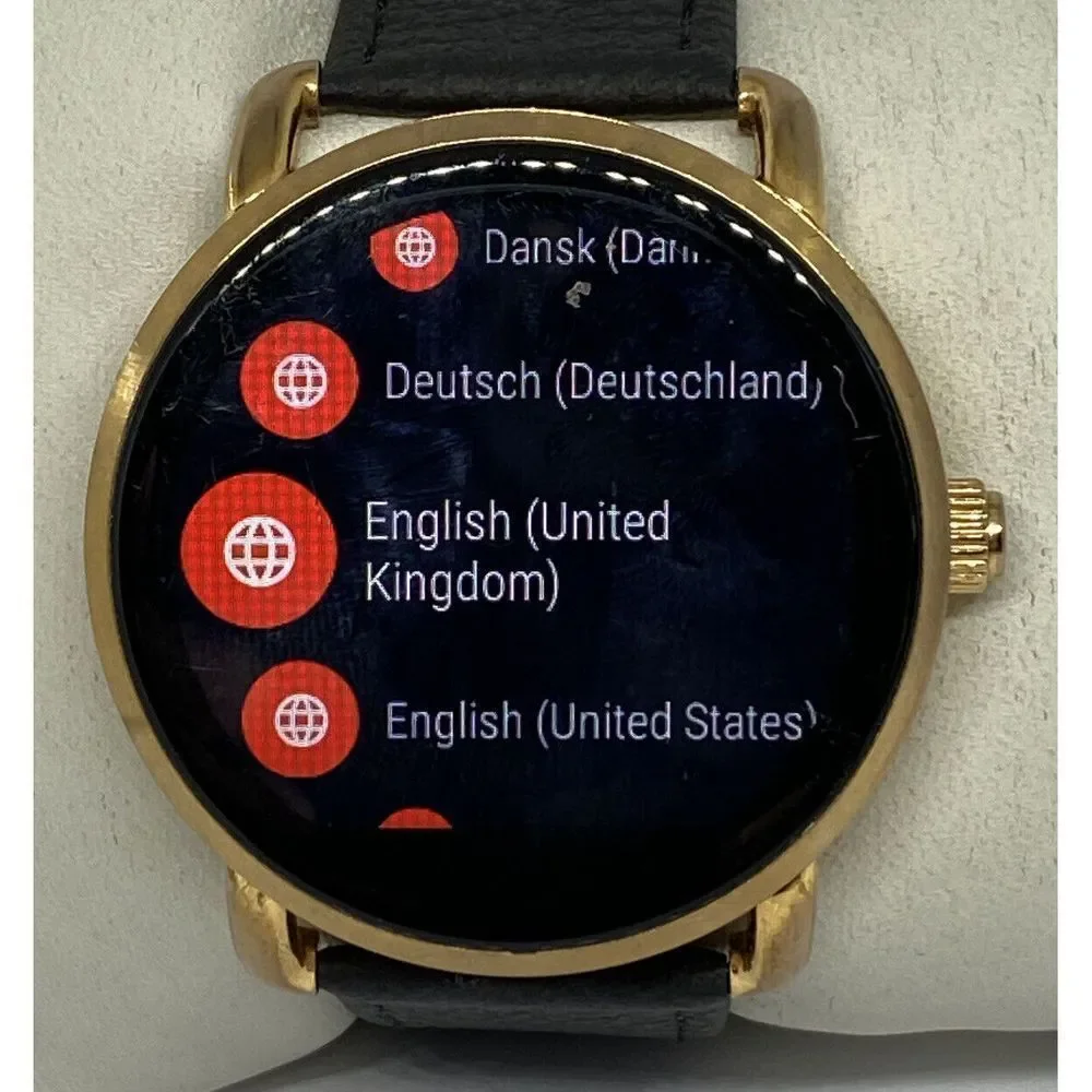 Fossil Gen 3 Authentic Genuine Smart Watch Custom Band FTW2112 LT12